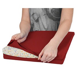 Cotton Cover for Seat Cushion Orthopaedic Seat Wedge Cushion 38 x 38 cm