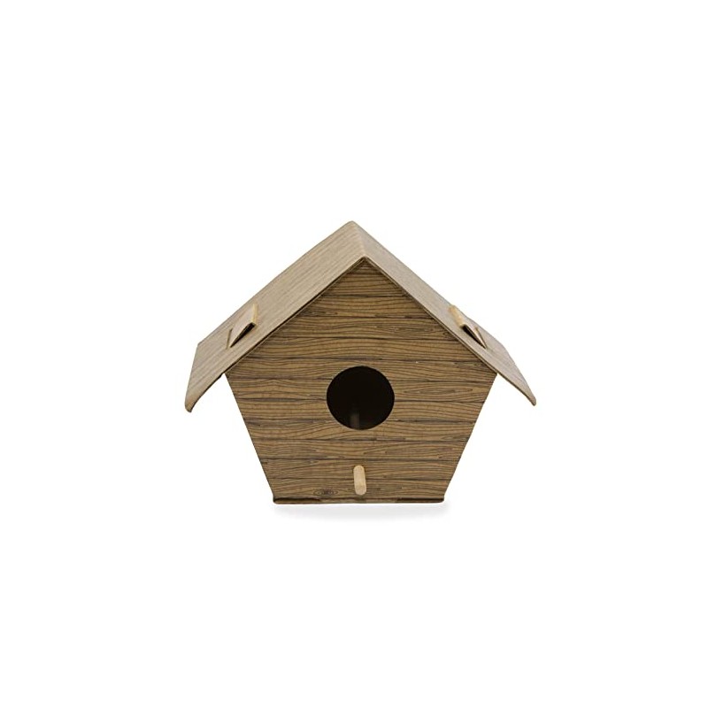 Kikkerland BH08 DIY Bird House Log Cabin