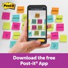 Post-it Super Sticky Notes, 3x3 in, 5 Pads, 2x the
