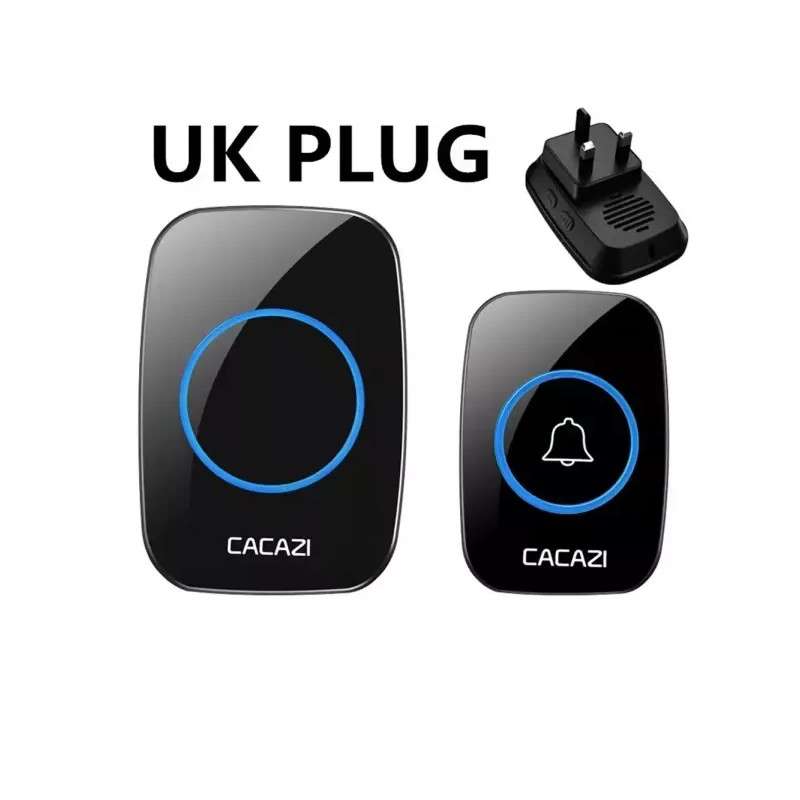 무선초인종 카메라 인터폰 주택 스마트 호출기 도어벨 [E. 흰색 2개
