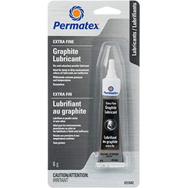 Permatex 31842 Extra-Fine Graphite Lubricant, 6g Tube