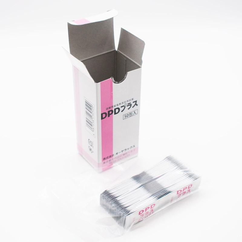 DPD Plus Free Residue Chlorine Measurement Reagent, 50 Packets