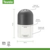 Tovolo Microwave Steam Cleaner Charcoal