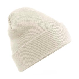 Beechfield B45 Original - Elegant Cuffed Design Beanie - Almond