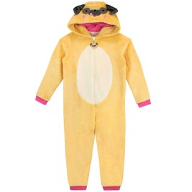 Harry Bear Girls Onesie Pug Yellow 9-10 Years