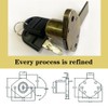 Desk Cabinet Lock, Zinc Alloy Antique Bronze Drawer Dreeser Cabinet