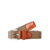 JACK & JONES Men's Jacspring Woven Belt, Beige (Incense Incense),