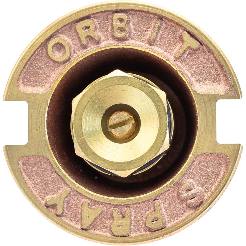 5-Pack Orbit 54070 Brass Pop-Up Flush Head Sprinkler with Full