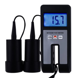 Window Tint Meter, Car Film Transmission Meter Window Tint,VLT IR UV Rejection Tester Coating 0 to 100% Visual Light Transmission for Mesuring Film, Filmed Glass, Window Tint, Side Windshield