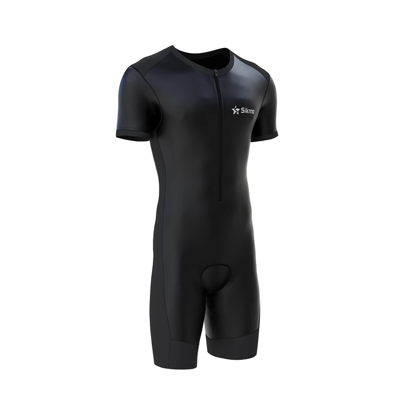 Sikma Mens Cycling Skinsuit Padded One Piece Trisuit Bike Top