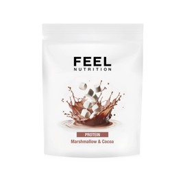 FEEL NUTRITION PROTEIN (マシュマロ＆ココア風味) 350g ホットで飲める プロテイン マシュマロ入り 国内製造 アスパルテーム不使用