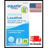 Equate Maximum Strength Laxative Tablets for Constipation Relief, 24ct