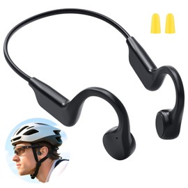 Lvcdodvd Bone Conduction Headphones Open Ear Headphones Wireless Bluetooth 5.3 IPX5 Waterproof Sports Earphones for Running Gym Workout Hiking Ski Cycling