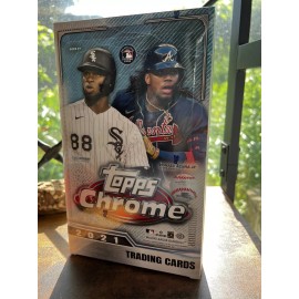 2021 Topps Chrome Baseball Hobby Lite Box Factory Sealed