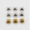 Pyramid Studs, 200 Pcs Nailheads Metal Punk Spikes Spots Square