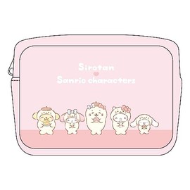 Shirotan x Sanrio Characters Mini Square Pouch, b