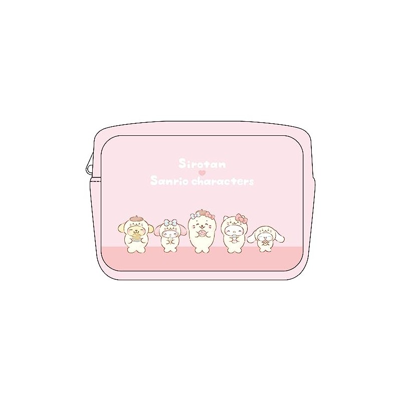Shirotan x Sanrio Characters Mini Square Pouch, b