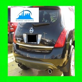 312 Motoring fits 2003-2007 Nissan Murano PRECUT Chrome Trunk Tailgate Trim MOLDINGS 2004 2005 2006 03 04 05 06 07