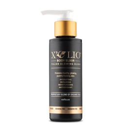 X'OLIO Body Elixir Nourishing Body Oil for Dry Skin, Silky Moisture with Botanical Oils & Vitamin E, Soft Radiant-Looking Glow, 4 fl oz