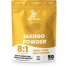 Jungle Powders Freeze Dried Mango Powder 7 Ounce Bag, Fruity