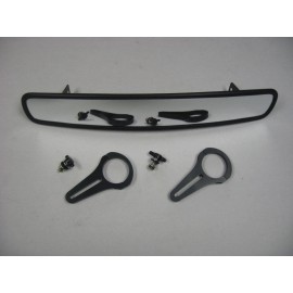 DW Yamaha UTV 15'' Wide Rear View Mirror Convex Mirror Fit All 1.75" OD Bar