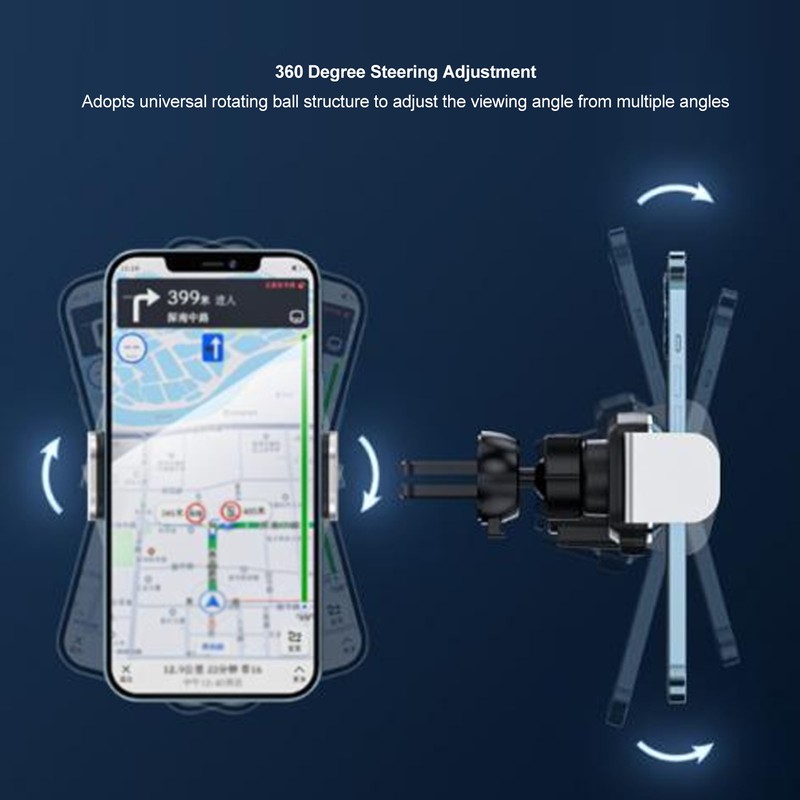 Car Vent Phone Mount Multipurpose 360 Degree Adjustment Thickened Soft