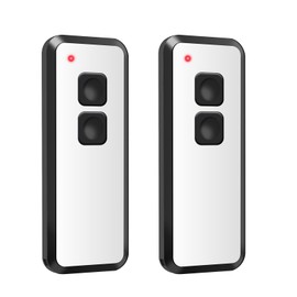 2PCS 433.92 MHz Garage Door Remote Control, Hand-held Transmitter for Garage Door Opener for NOVOFERM NOVOTRON 502 MAX43-2,Mini-NOVOTRON 522,Mini-NOVOTRON 522 Design