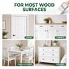 Mollor White Wood Paint, 32 OZ Fast Dry Low Odor