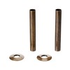 Arroll Pipe Shroud Kit Antique Copper 130 x 18mm