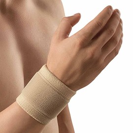 Bort ActiveColor Wrist Brace Velcro Hand Joint Support Bandage, Skin-Coloured, M