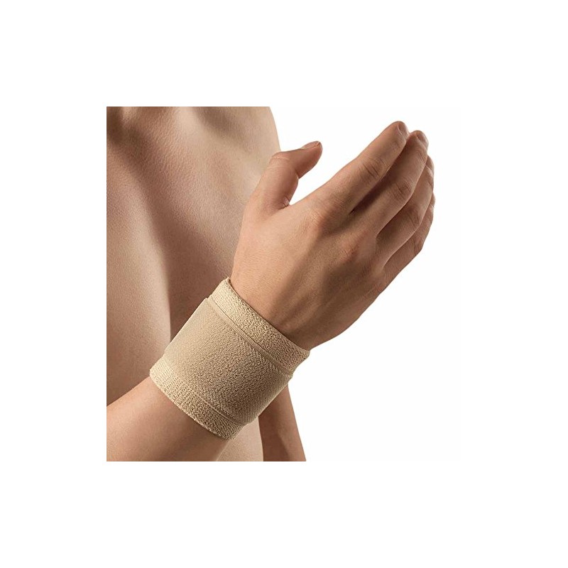 Bort ActiveColor Wrist Brace Velcro Hand Joint Support Bandage, Skin-Coloured,