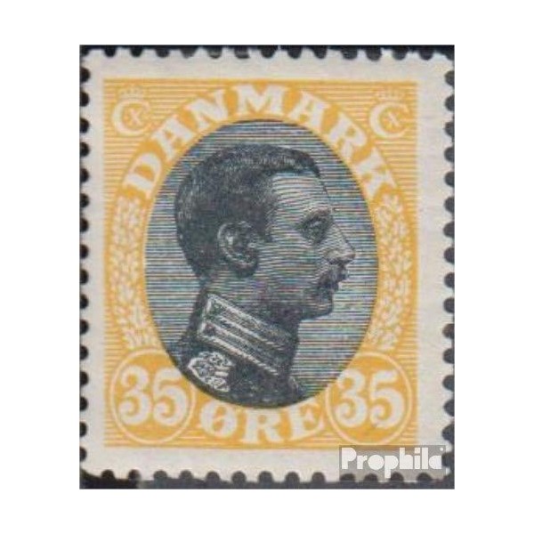 Denmark 103 fine used/cancelled 1918 Christian X. (Stamps for collectors)
