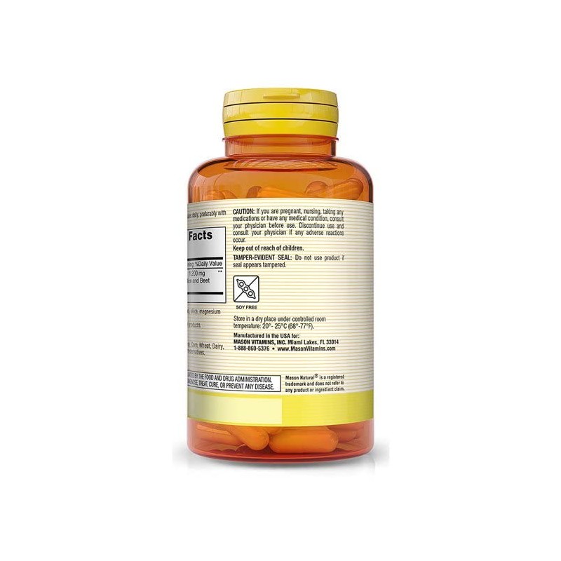 Mason Natural Red Yeast Rice Capsules - 60ct, Pack of