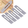 5Pcs Planer Blades Steel 38mm Portable Knife Replacement Accessories for