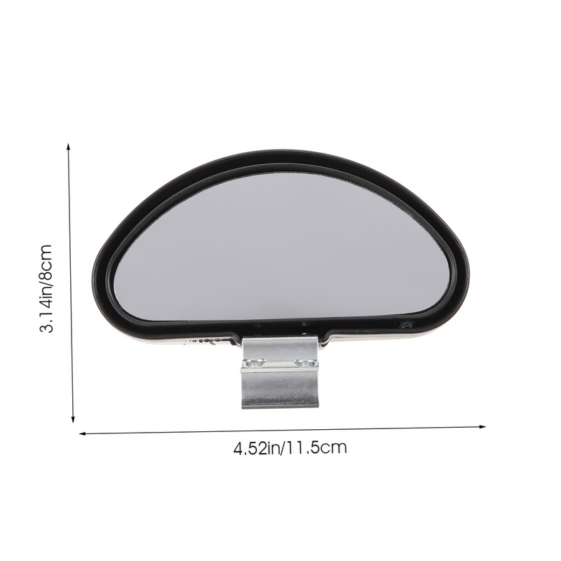 iplusmile 2pcs Car Mirrors Auxiliary Wide Angle Side Rearview Mirrors
