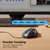 RGB Wired Trackball Mouse, Ergonomic Comfort Design Reduces Muscle Strain,