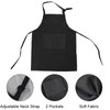 REBECASKYENS 2 PCS Black Kids Apron Kids Chef Apron Toddler