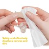 MOSSLIAN 50 Counts Hearing Aid Wipes Individually Wrapped Hearing Aid