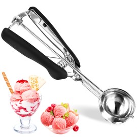 Ice Cream Ball Spoon Professional Ice Cream Spoon Ice Cream Scoop Scoop Rationer Ice Cream Stainless Steel Cromargan Polished