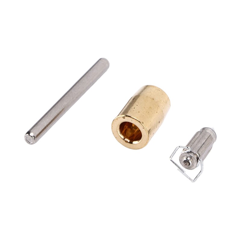 Carburetor Float Valve Pin Needle Set, ABS+Metal Carb Repair Kit