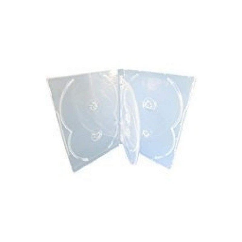 10 x AMARAY 2 Disc Clear (Twin Tray)