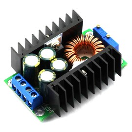 ICQUANZX DC DC 9A 300w Step Down Buck Converter Constant Current Converter 24V to 12V Adjustable Regulator Module 7V-32V to 0.8V-28V Power Supply Module