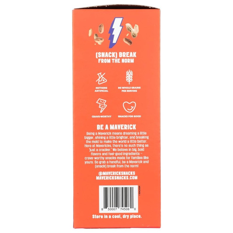 Mavericks Peanut Butter Sandwich Cracker 6 Count, 1.27 OZ