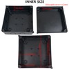 Otdorpatio Junction Box, IP65 Waterproof Dustproof Electrical Box ABS Project