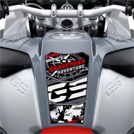 Protection TANK PAD Sticker Resin compatible with R1250 GS ADVENTURE 2019 TANK PAD PROTECTIVE 3D R1250GS ADV