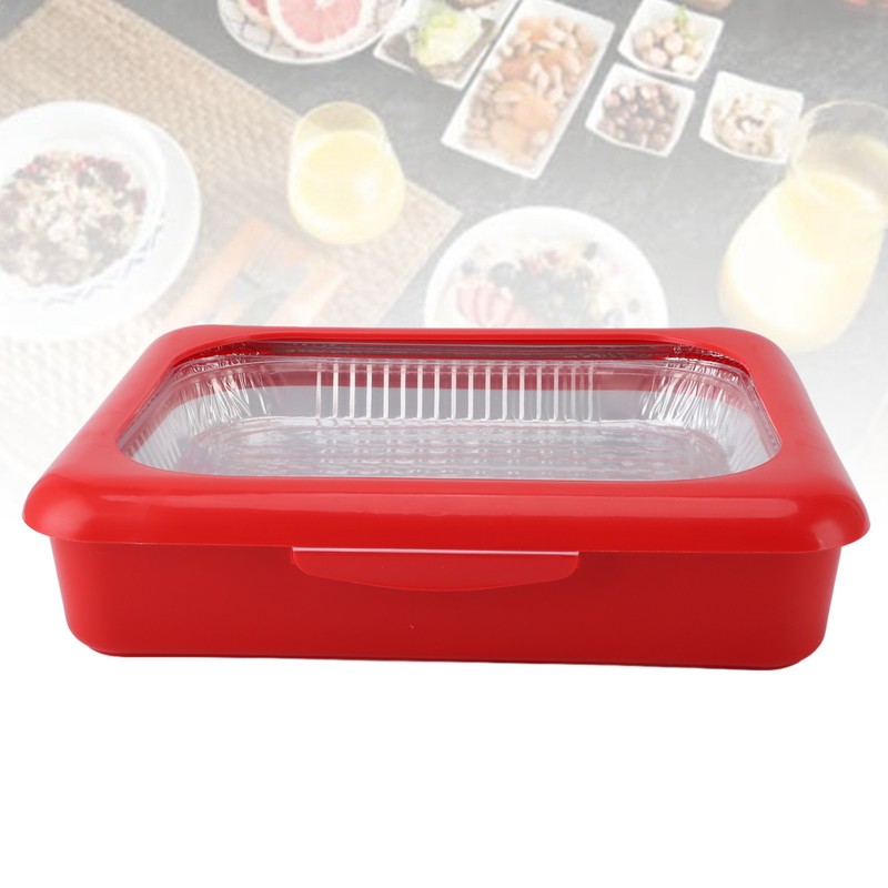 Tin Foil Storage Tray Foil Insulation Picnic Pan Food Container