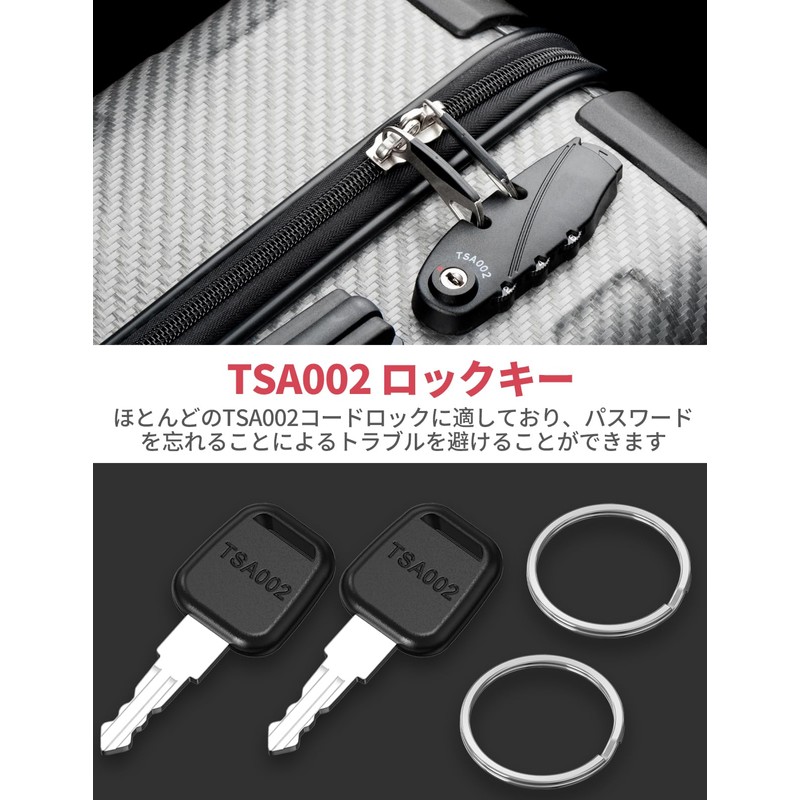 Mellbree TSA002 Key Master Key 2 Lock Key Travel Bag