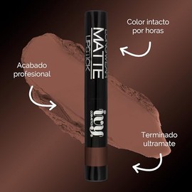 Kit de Labios Nude con Labial Lquido Italia Deluxe, Labial Ivy de Larga Duracion, 2 Lapiz Delineadores de Labios Ivy (05 NAKED)                       