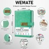 WEMATE Budget Planner 2024 with Lock, Monthly Budget Book with