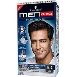 Men Express Tinte para Cabello 90 Est, 40 m, color Negro